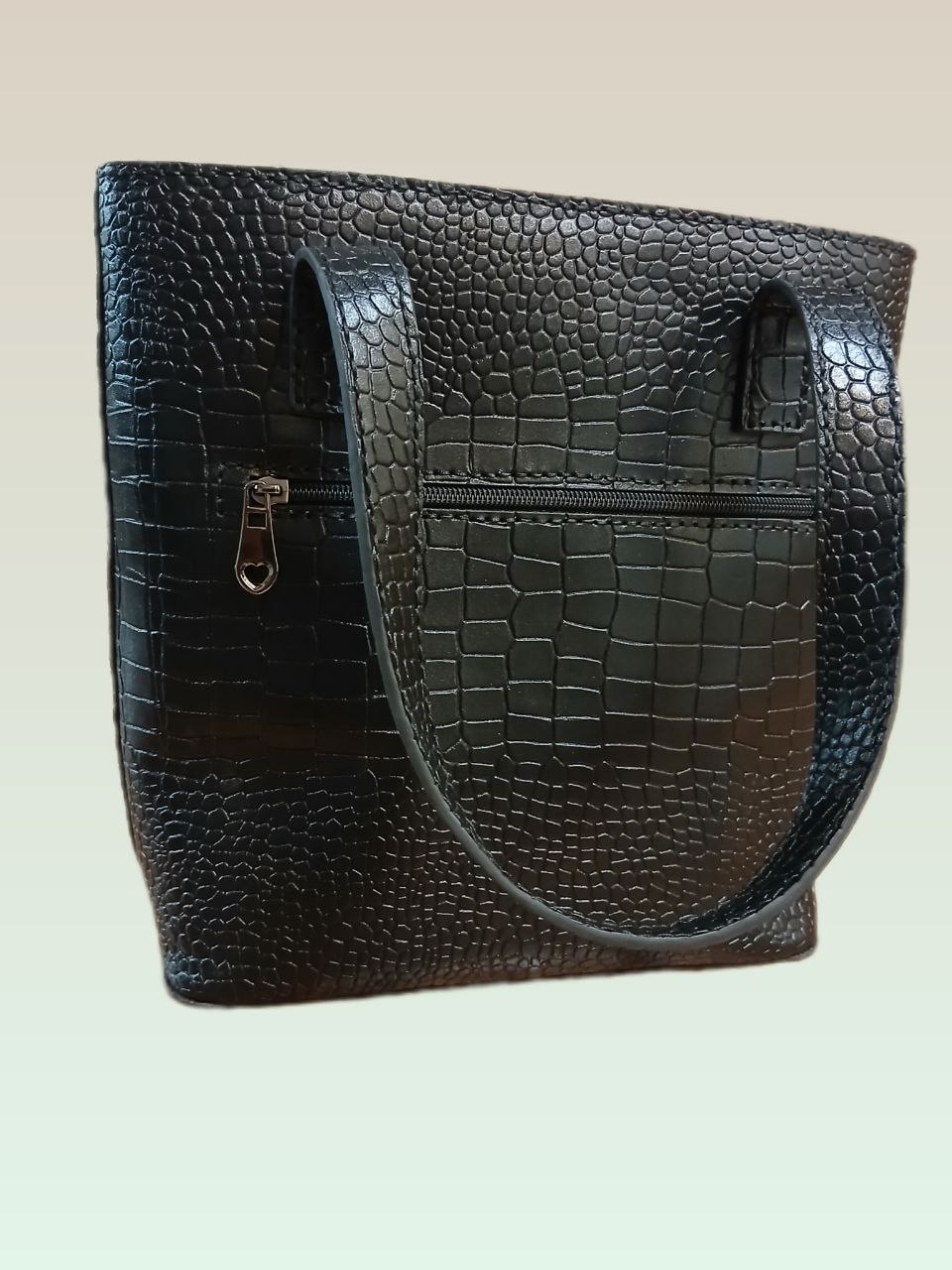 کیف دستی چرم طبیعی دستدوز با دوخت حرفه‌ای