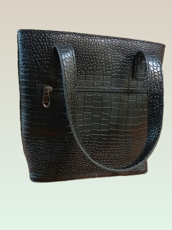 کیف دستی چرم طبیعی دستدوز با دوخت حرفهای