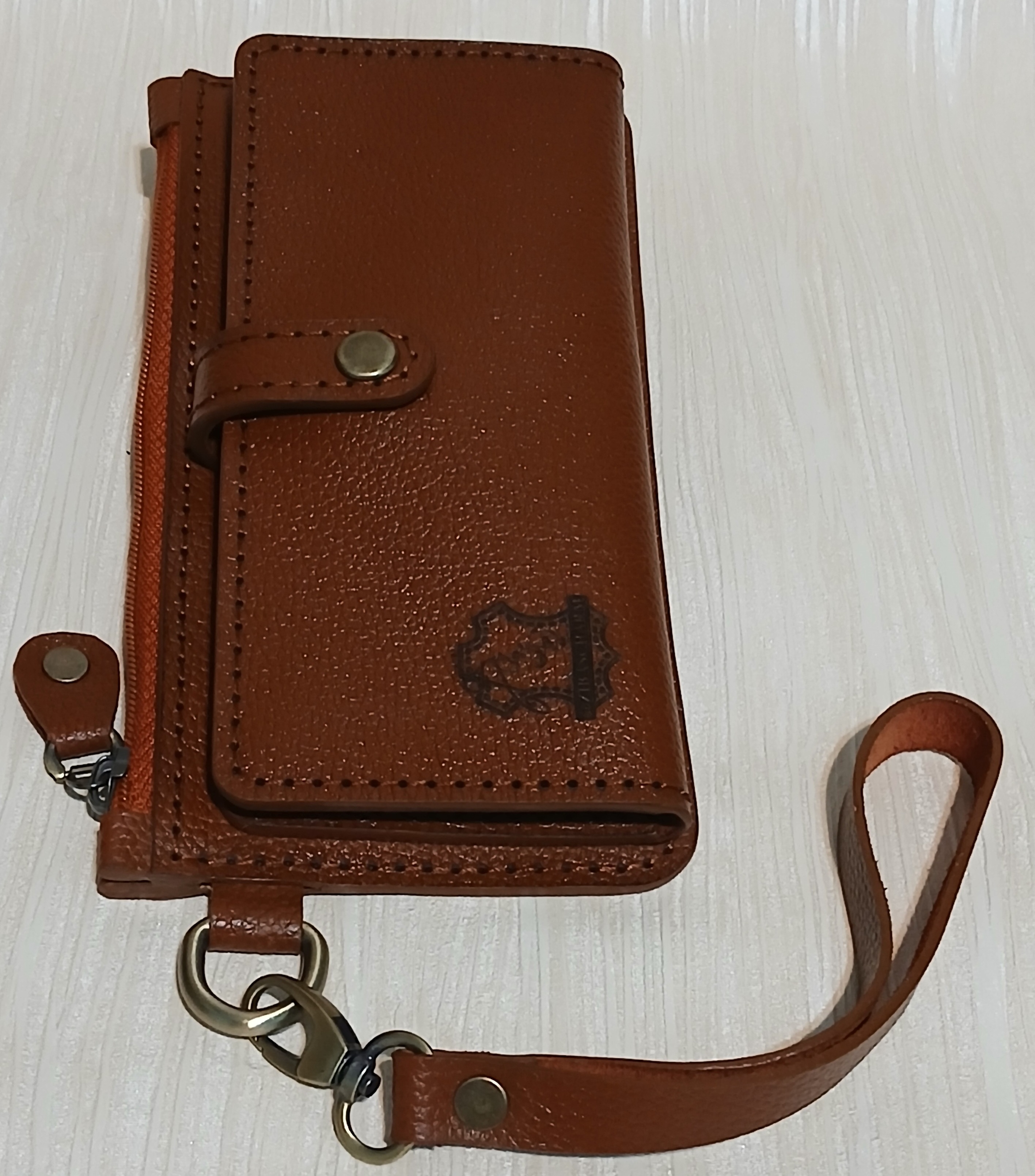 کیف موبایل و پول و کارت زیباس چرم شیک و بادوام