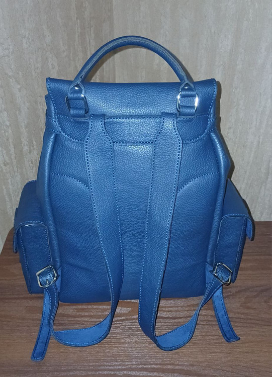 کوله مدل آمریکایی چرم طبیعی دستدوز زیباس چرم