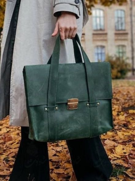 کیف چرم دستدوز اداری زیباس چرم