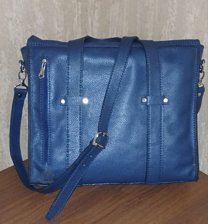 کیف اداری زنانه زیباس چرم دستدوز از چرم طبیعی