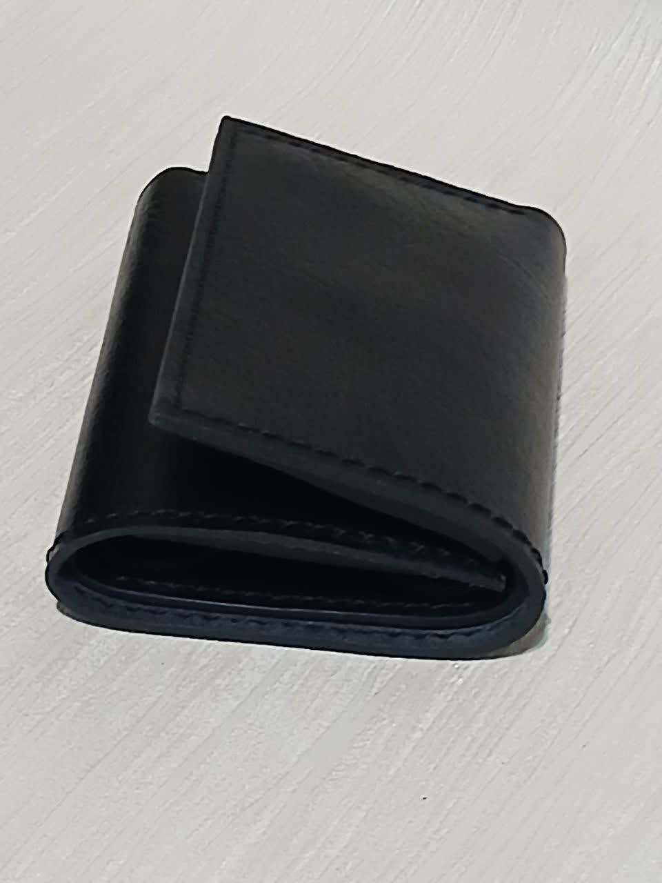 کیف پول جیبی چرم طبیعی دست دوز زیباس چرم