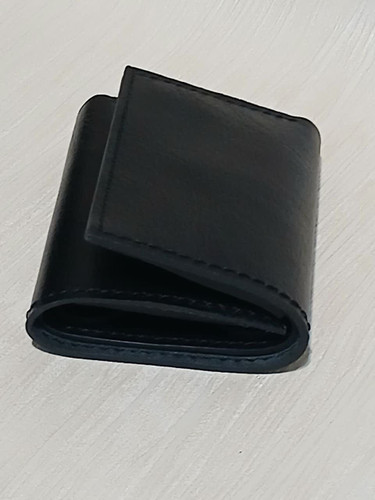 کیف پول جیبی چرم طبیعی دست دوز زیباس چرم