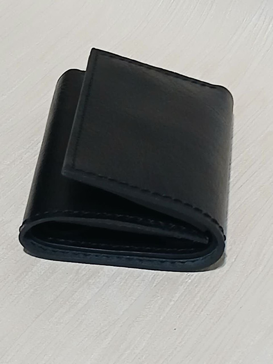 کیف پول جیبی چرم طبیعی دست دوز زیباس چرم