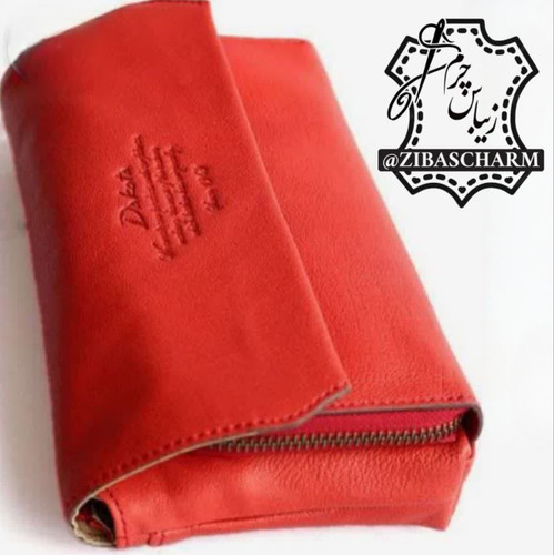 کیف دوشی زنانه چرم طبیعی دست دوز زیباس چرم