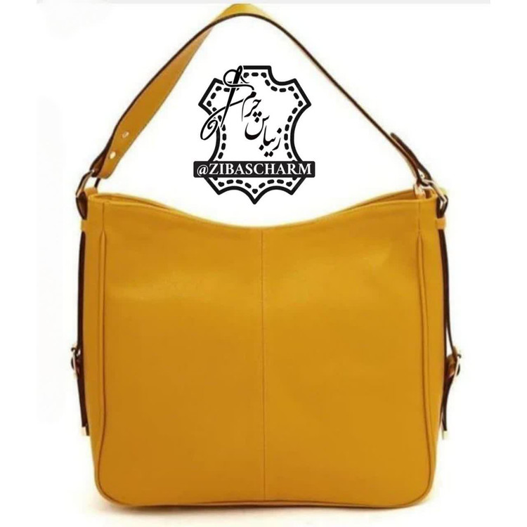 کیف زنانه دوشی و مجلسی چرم طبیعی دستدوز زیباس چرم