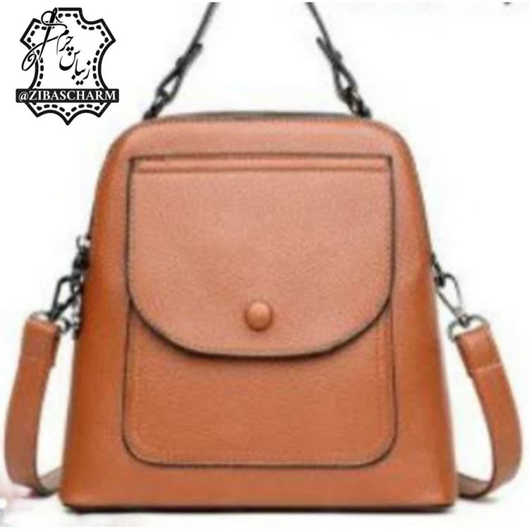 کیف زنانه مجلسی چرم طبیعی دستدوز زیباس چرم