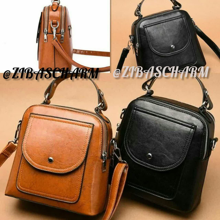 کیف زنانه مجلسی دستی و دوشی چرم طبیعی دستدوز