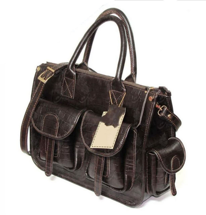 ساک سفری چرم طبیعی دستدوز زیباس چرم