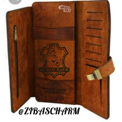 کیف موبایل و پول و مدارک چرم طبیعی دستدوز