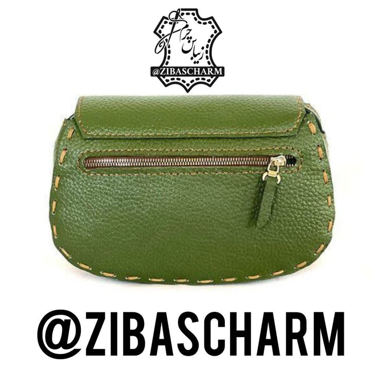 کیف زنانه روزمره چرم طبیعی دستدوز