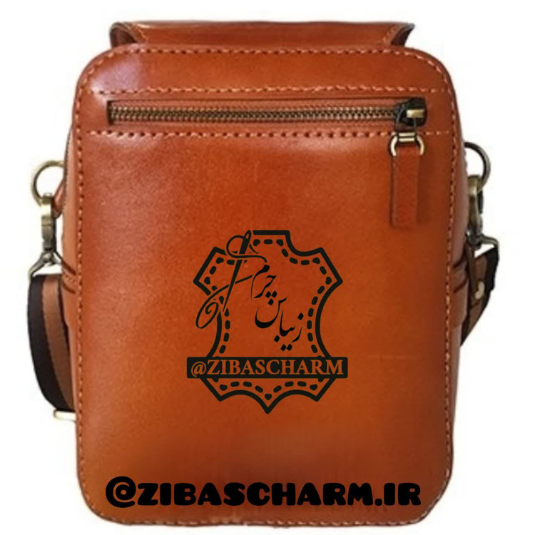کیف دوشی چرم طبیعی دستدوز