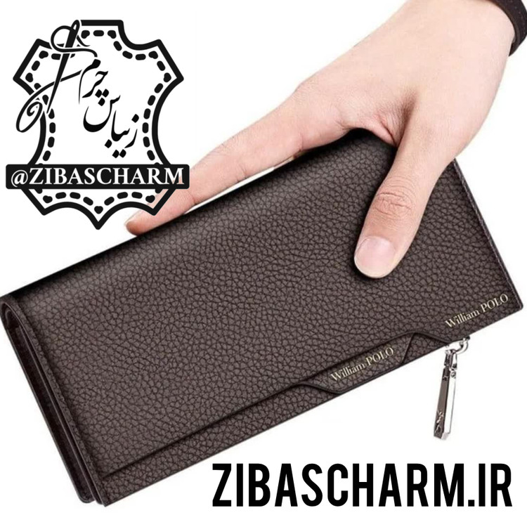 کیف موبایل و پول و مدارک چرم دستدوز