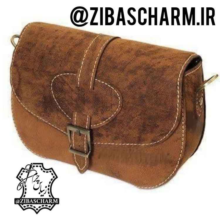 کیف زنانه دست دوز زیباس چرم