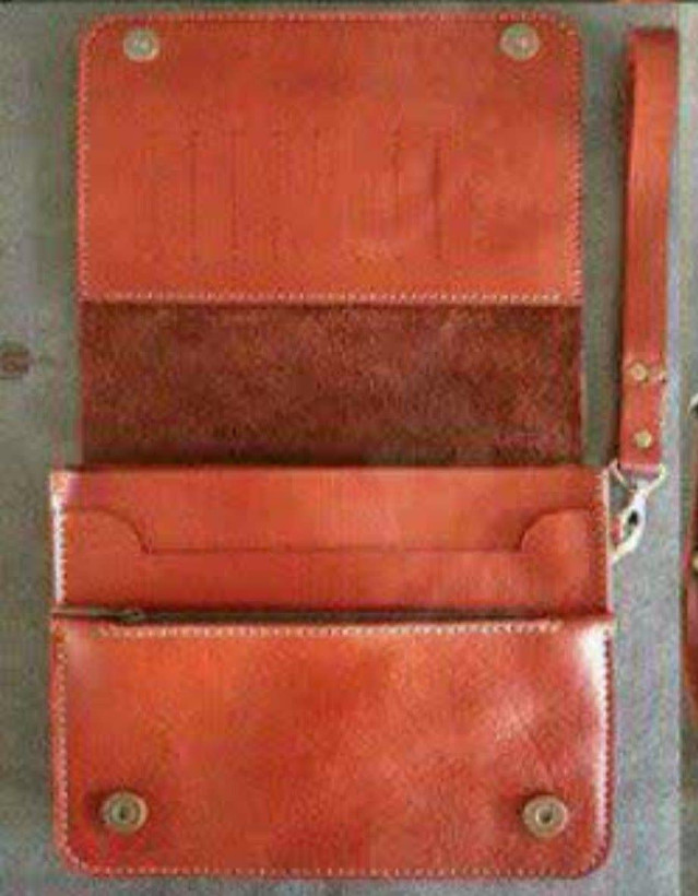کیف دستی مدارک چرم طبیعی دستدوز