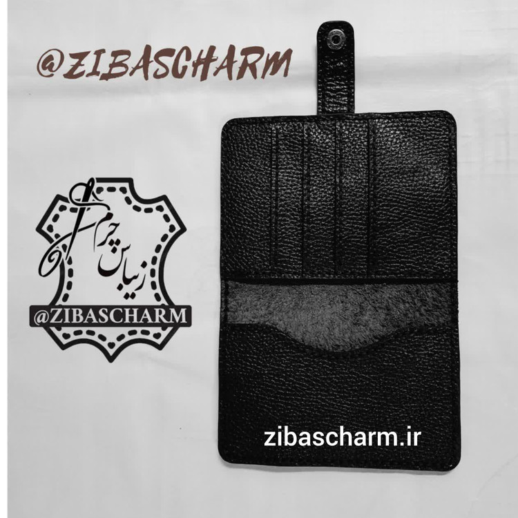کیف مدارک چرم طبیعی دست دوز - A27