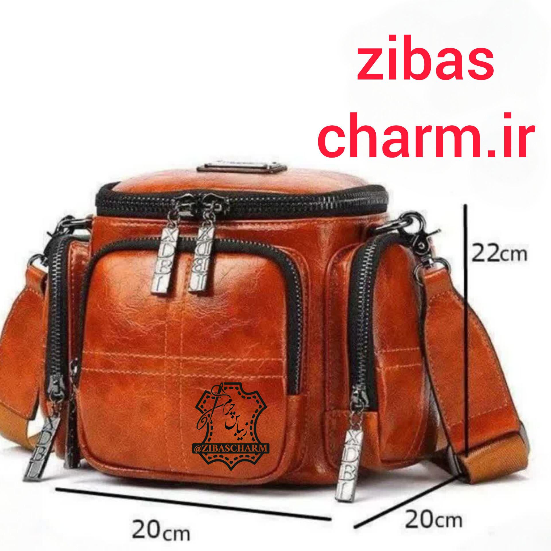 کیف غذا و خبرنگاری چرم طبیعی دستدوز