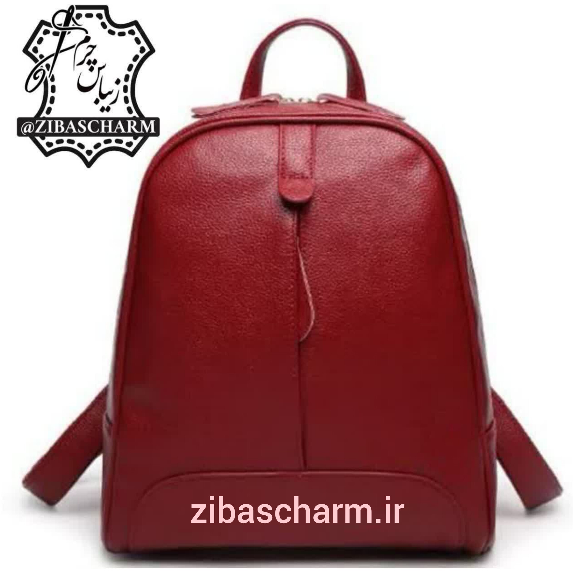 کوله پشتی چرم طبیعی دستدوز - A29