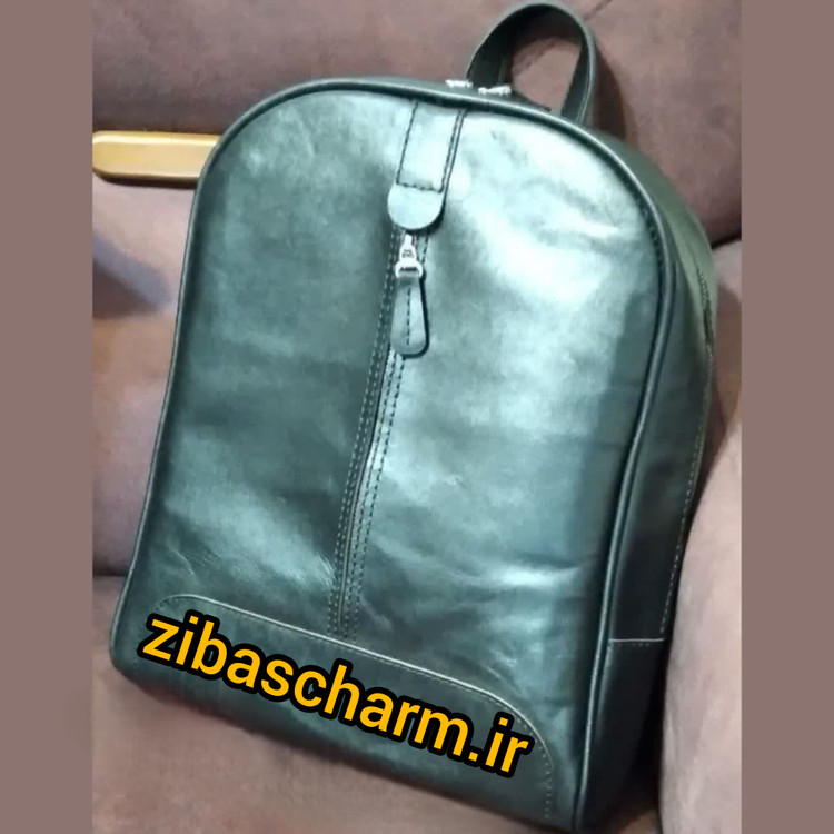 کوله پشتی اسپورت چرم دست دوز زیباس چرم