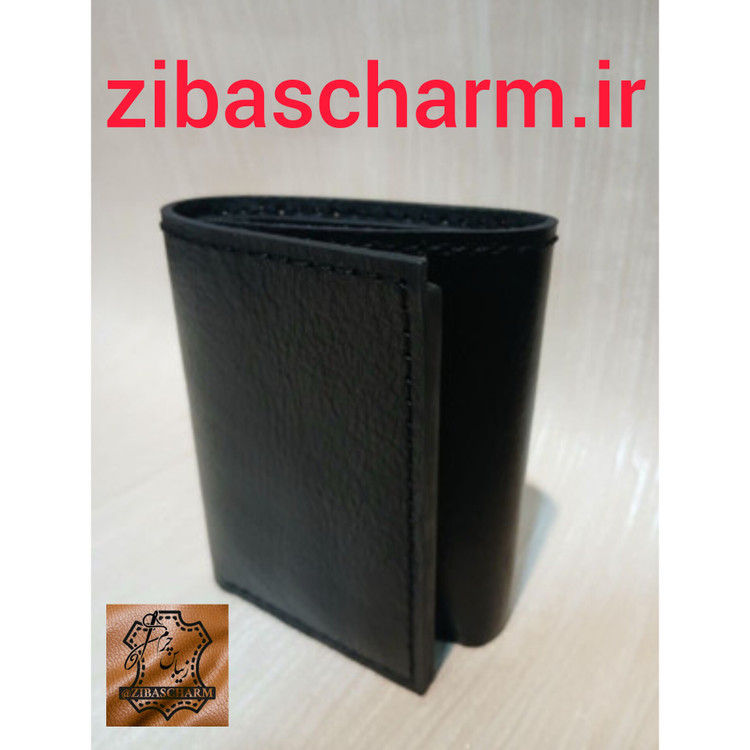 کیف پول جیبی چرم طبیعی دس دوز