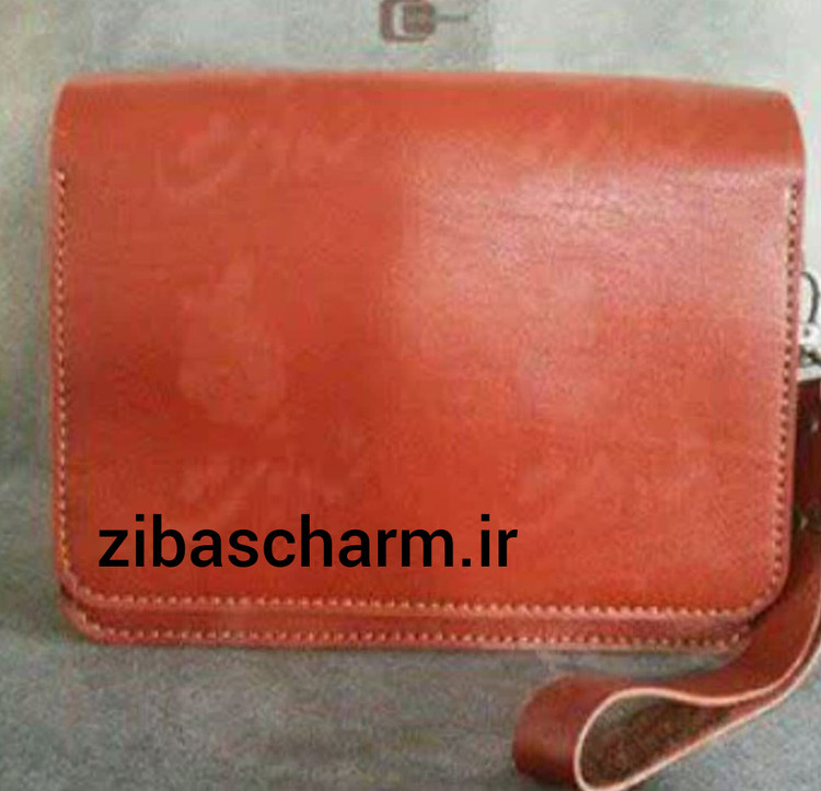 کیف دستی چرم طبیعی دست دوز - A19