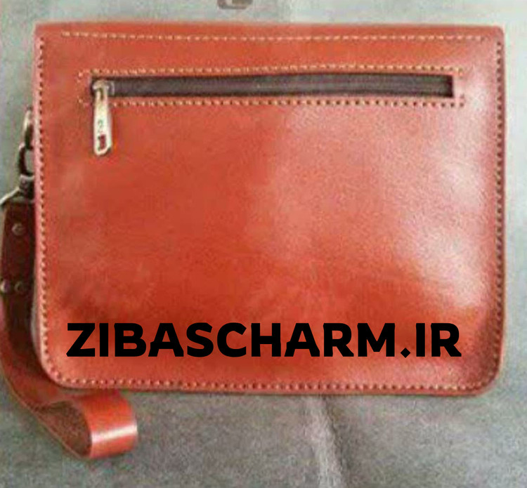 کیف دستی چرم طبیعی دست دوز - A19