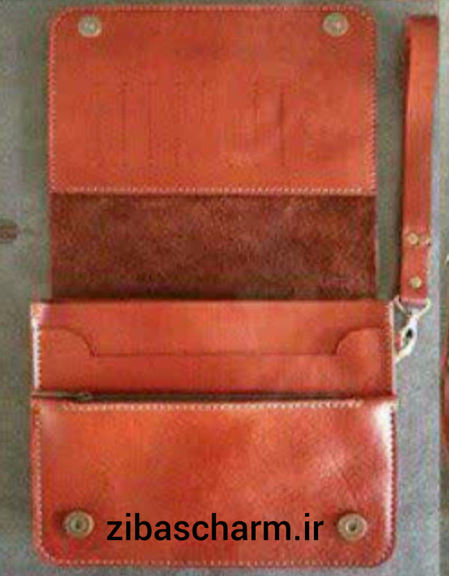 کیف دستی مدارک چرم طبیعی دستدوز