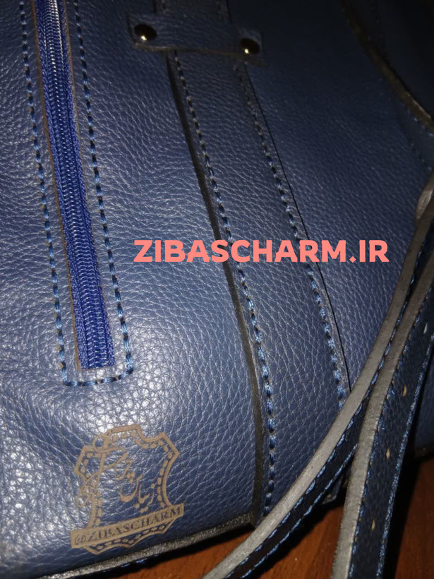 کیف اداری چرم طبیعی دستدوز زیباس چرم