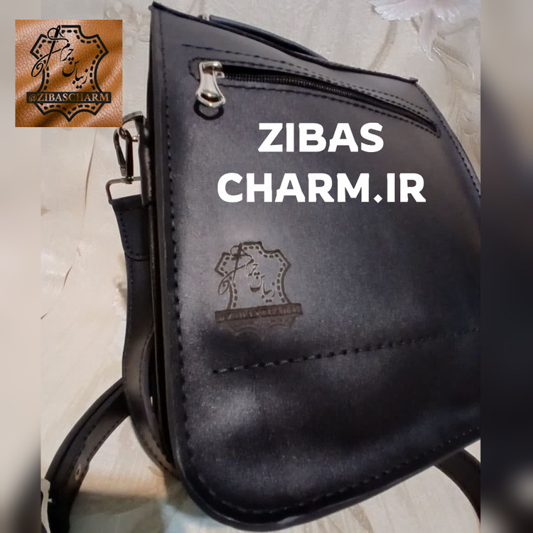 کیف دوشی چرم طبیعی دست دوز - A10
