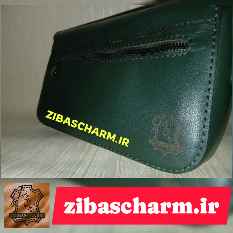 کیف زنانه چرم طبیعی دست دوز - A01
